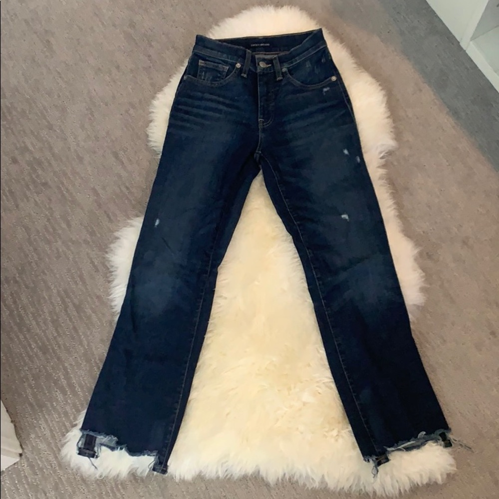 LUCKY BRAND CROP MINI BOOT (High Rise)